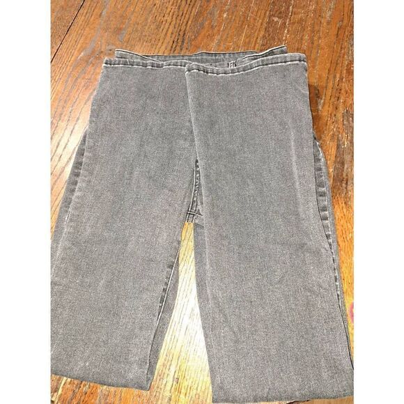 Size 6 SheIn Stretch Black Denim Jeans With Pockets and Belt Loops Bootcut - Picture 5 of 6